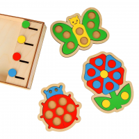 Мозаика-сортер «Полянка»