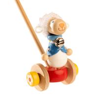 Каталка на палочке "Овечка"