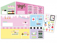 Набор обоев Магазин