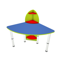 Дидактический набор "Летающая тарелка" 1/4, 770х760х1070 мм (ЛДСП)